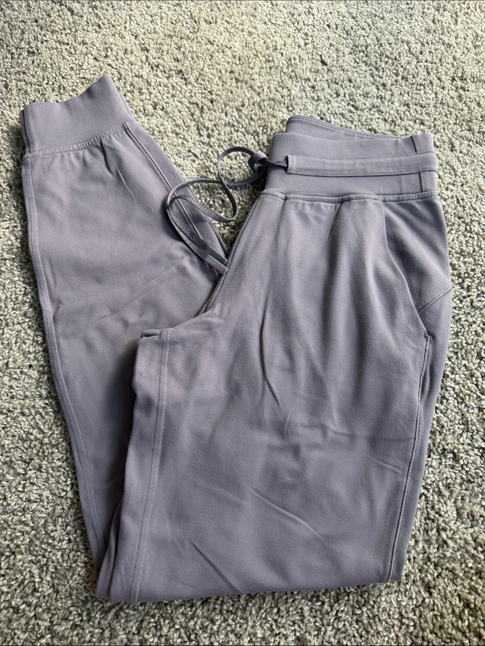 lululemon athletica Lavender Gray Jogger Pants